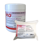 F10 Disinfectant Wipes - Single use wipes for instant clean up and disinfection