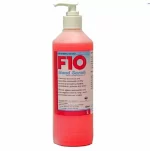 F10 Disinfectant Hand Scrub 500ml - a broad spectrum, high level disinfecting scrub with rapid kill times of bacteria, viruses and fungi