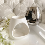 Chelsea Ceramic Wax Burner Melter Fragrance Warmer for Home Office Bedroom Living Room Decor Gifts