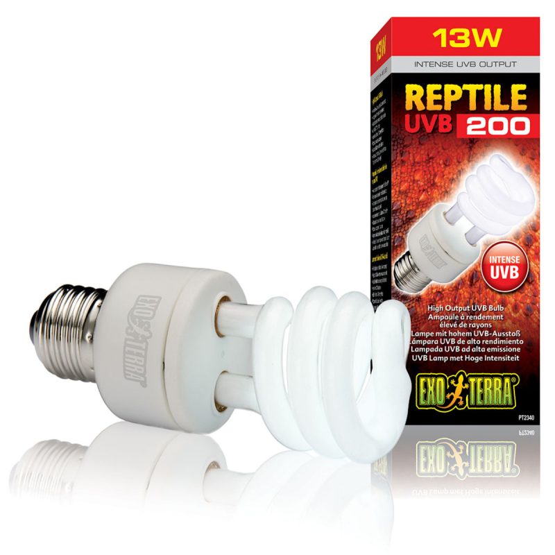 Exo Terra Reptile UVB200 Compact Lamp