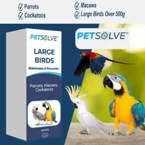 IVERMECTIN 1% 5ml Spot on mite treatment in Large Birds (PARROTS) - IN STOCK