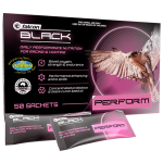 Vetafarm Falcon Black Perform - unique blend of performance enhancing nutraceuticals to increase red cell count, muscle energy, and endurance during the race/hunt season