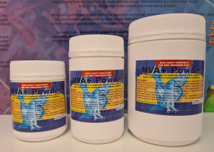 NVA+ Powder - Vitamin, mineral and electrolyte supplement designed to rejuvenate energy depleted and dehydrated birds