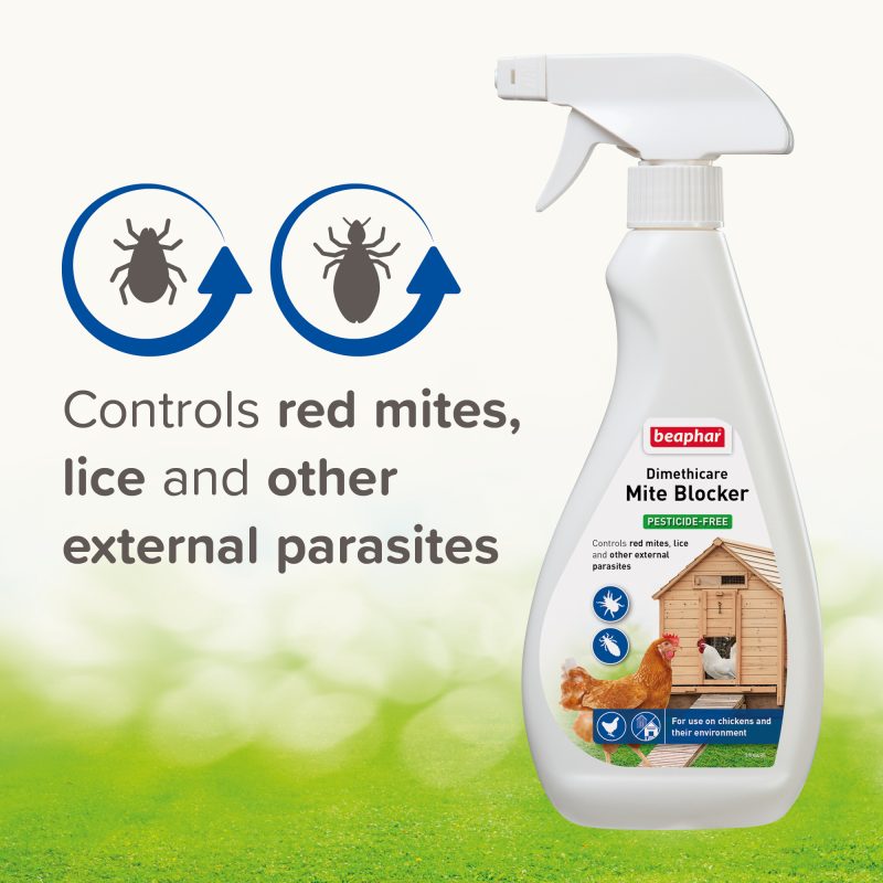 Beaphar DIMETHIcare Mite Blocker for Chickens & Aviary Birds & their Housing 500ml - Image 5