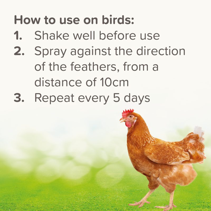 Beaphar DIMETHIcare Mite Blocker for Chickens & Aviary Birds & their Housing 500ml - Image 8