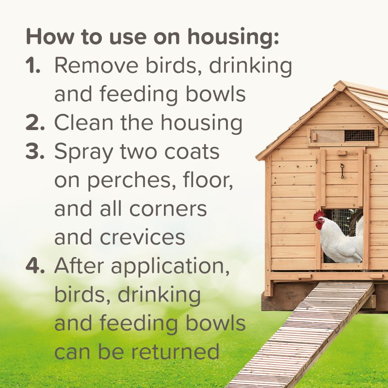 Beaphar DIMETHIcare Mite Blocker for Chickens & Aviary Birds & their Housing 500ml - Image 6