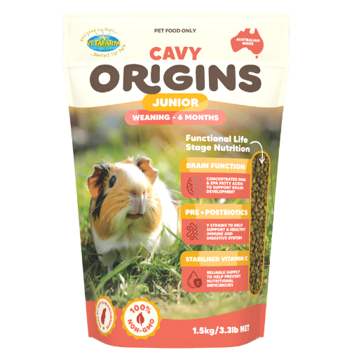 Vetafarm Cavy Origins Junior Diet 1.5kg JR